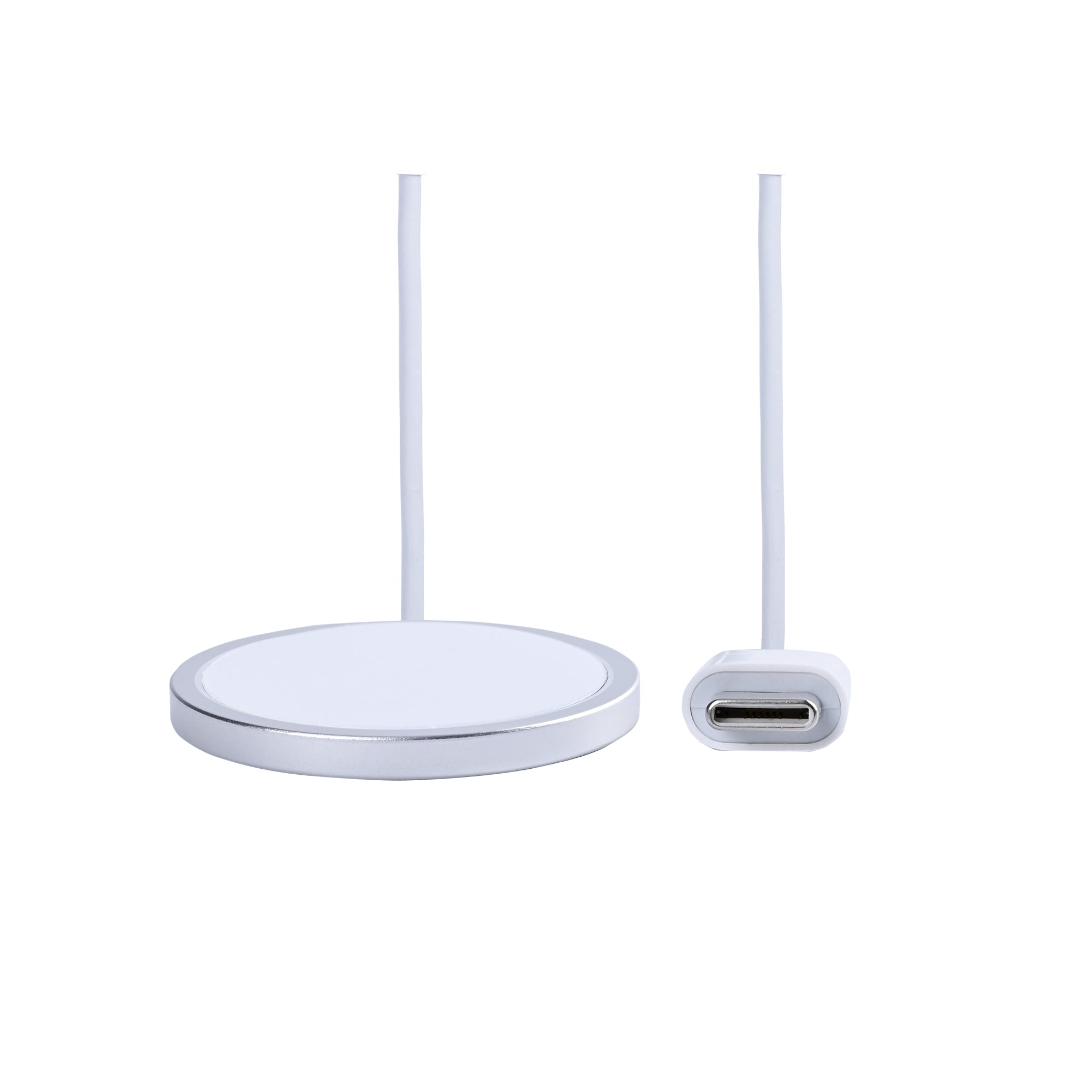 For Apple iPhone 12 To 15 Series Safe Magnetic Fast Wireless Charger 15W White Retail Box