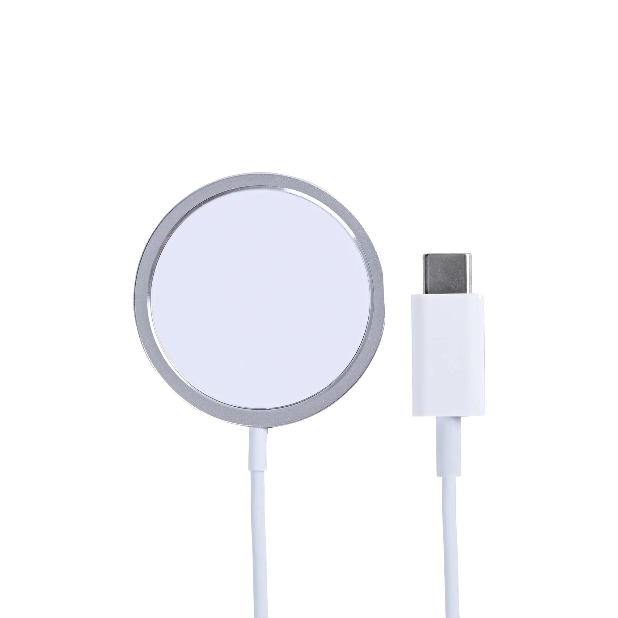 For Apple iPhone 12 To 15 Series Safe Magnetic Fast Wireless Charger 15W White Retail Box