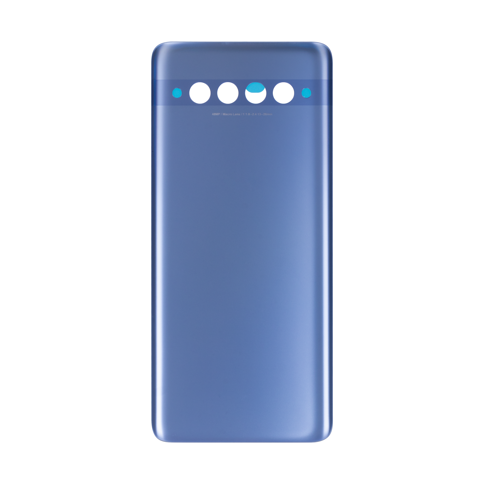 TCL 10Plus T782H Back Cover Without Lens Starlight Silver Compatible