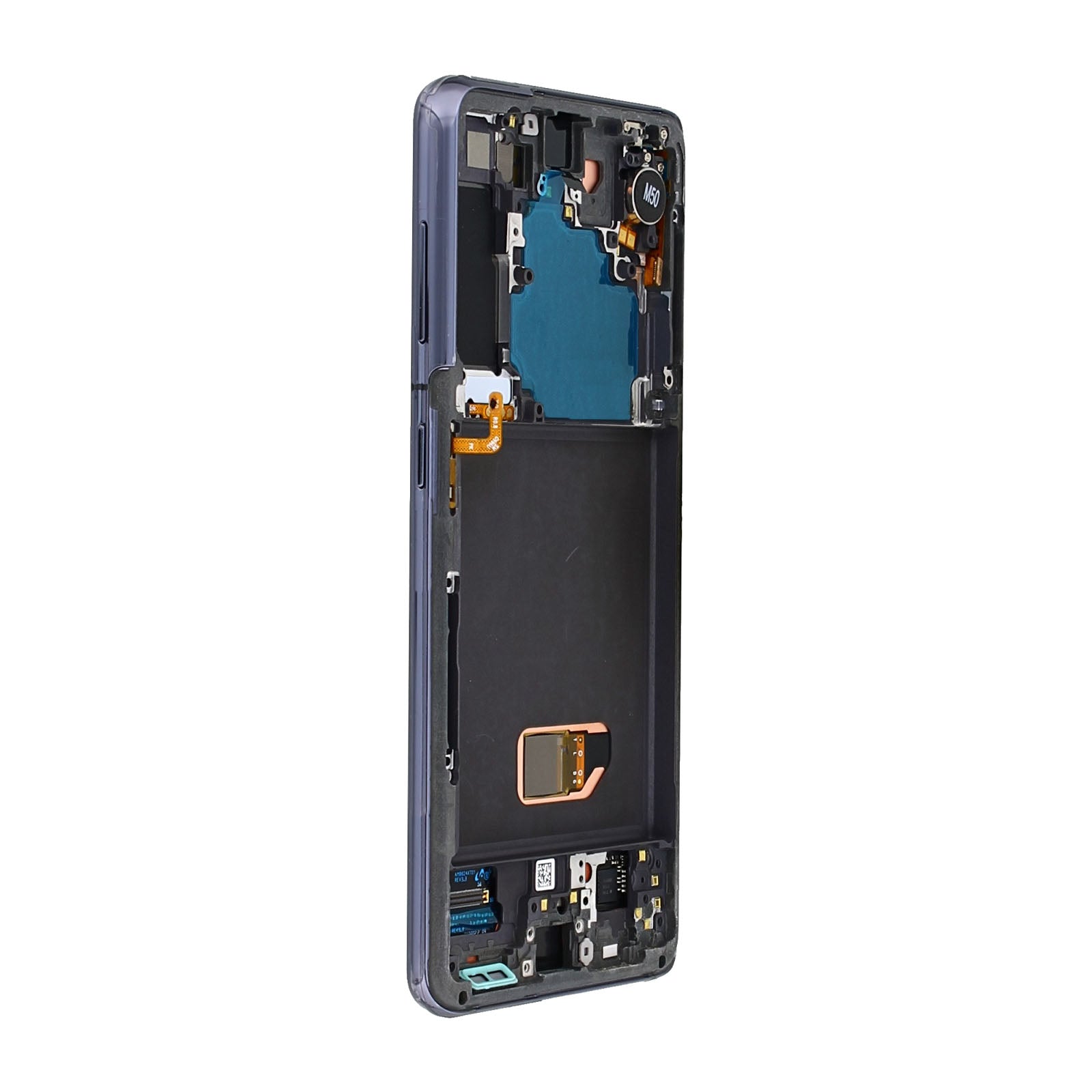 Samsung Galaxy S21 5G G991B Display And Digitizer With Frame Phantom Grey Service Pack
