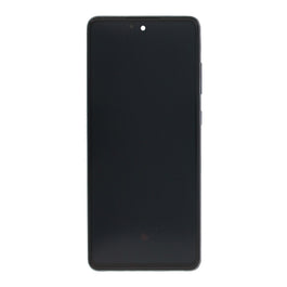 Samsung Galaxy A72 A725F Display And Digitizer With Frame Awesome Black Service Pack