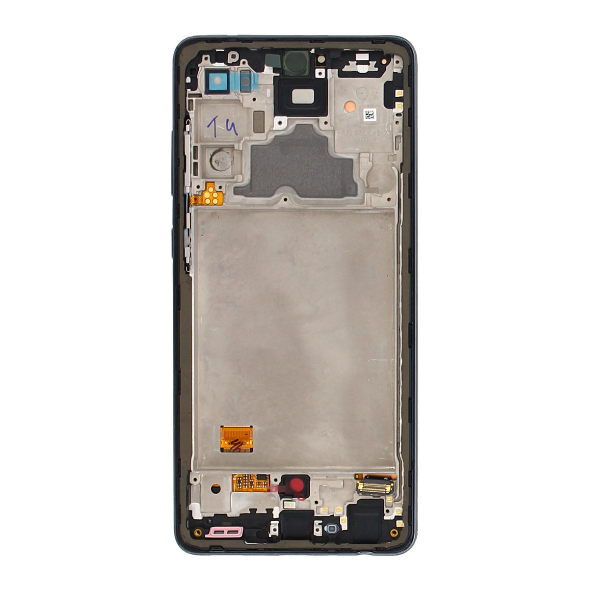 Samsung Galaxy A72 A725F Display And Digitizer With Frame Awesome Black Service Pack