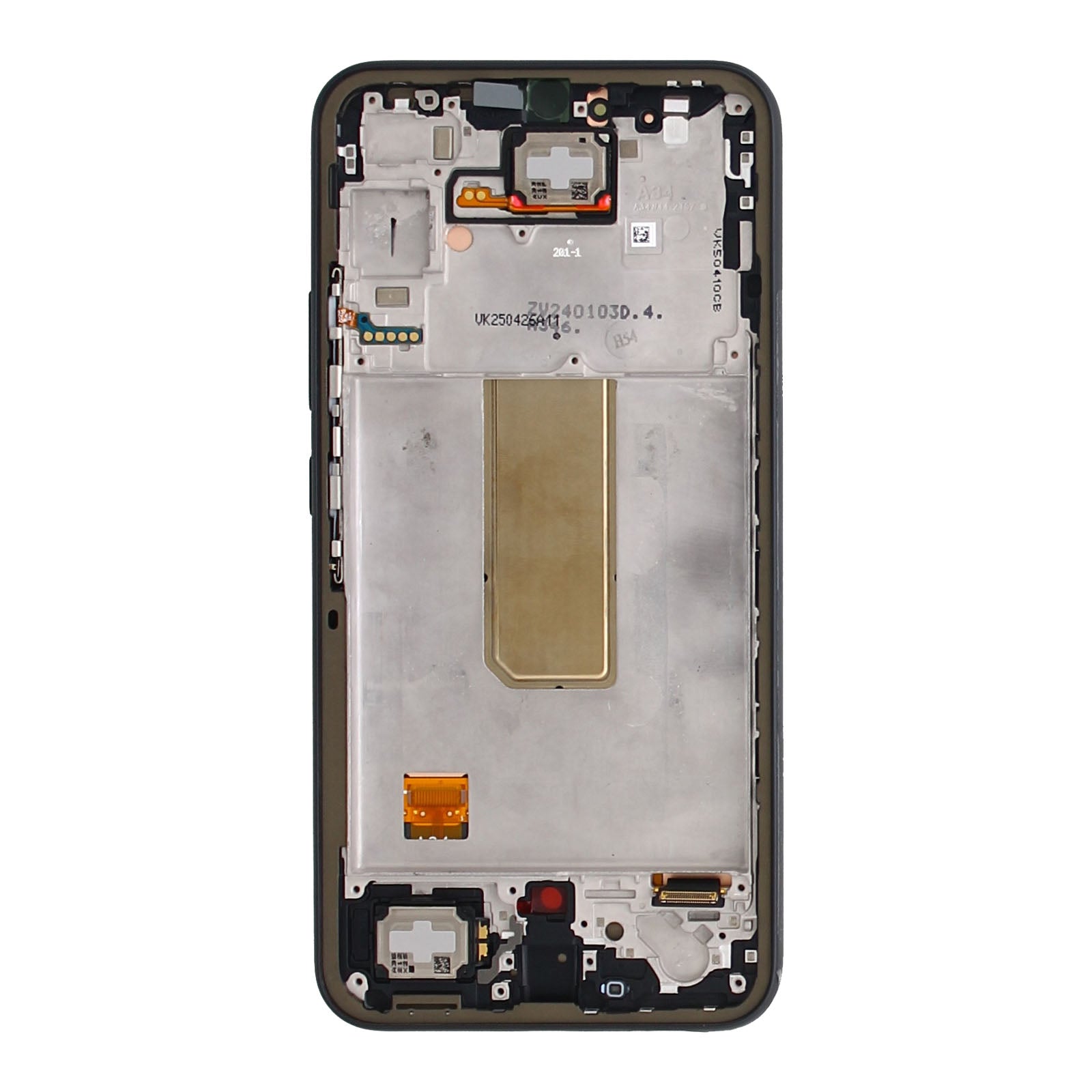 Samsung Galaxy A34 5G A346B Display And Digitizer With Frame Black Service Pack