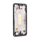 Samsung Galaxy A34 5G A346B Display And Digitizer With Frame Black Service Pack