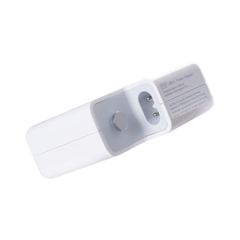 For MacBook USB Type-C Power Adaptor (87W) Exclude USB-C Cable (A1719)