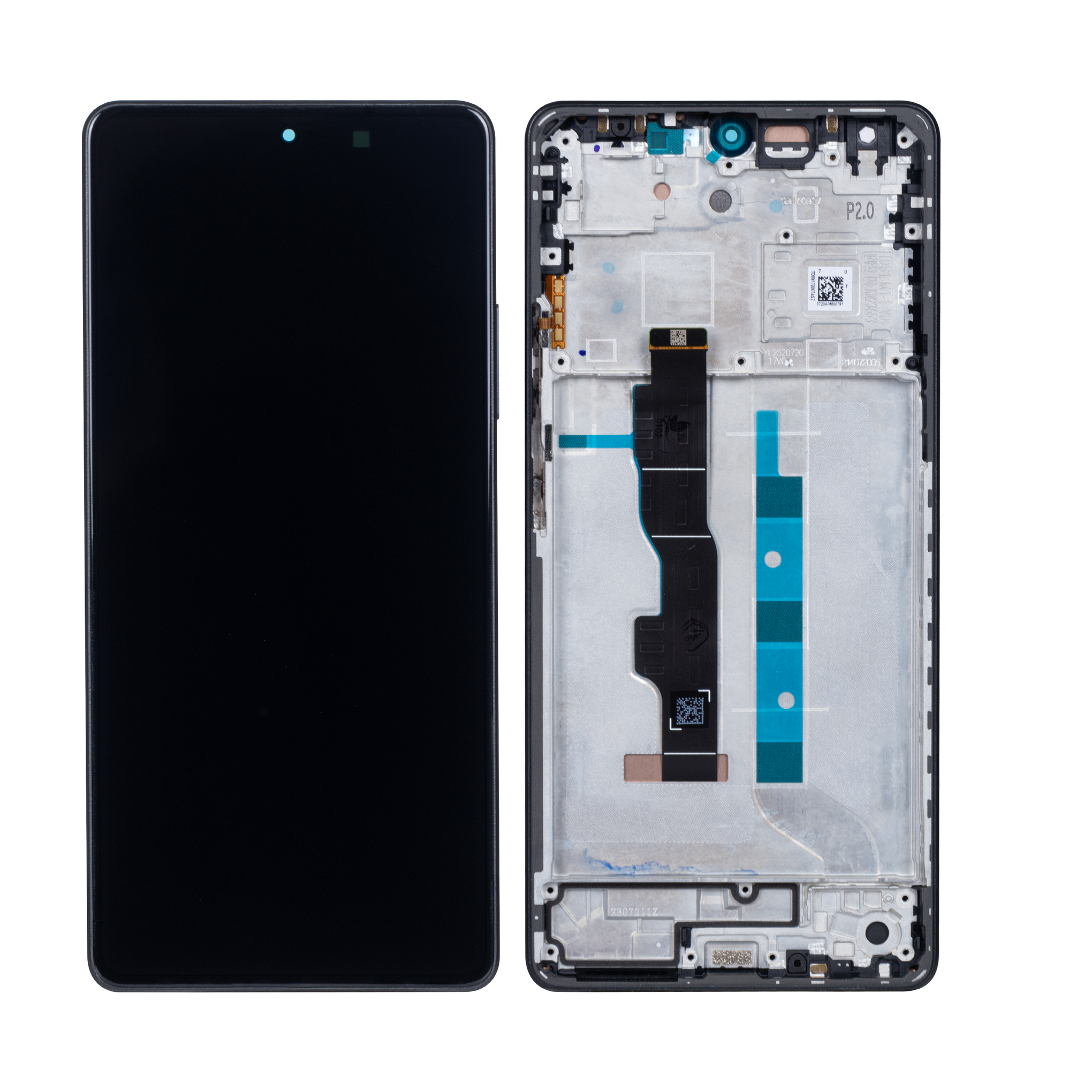 Xiaomi Redmi Note 13 5G Display And Digitizer With Frame Black OEM