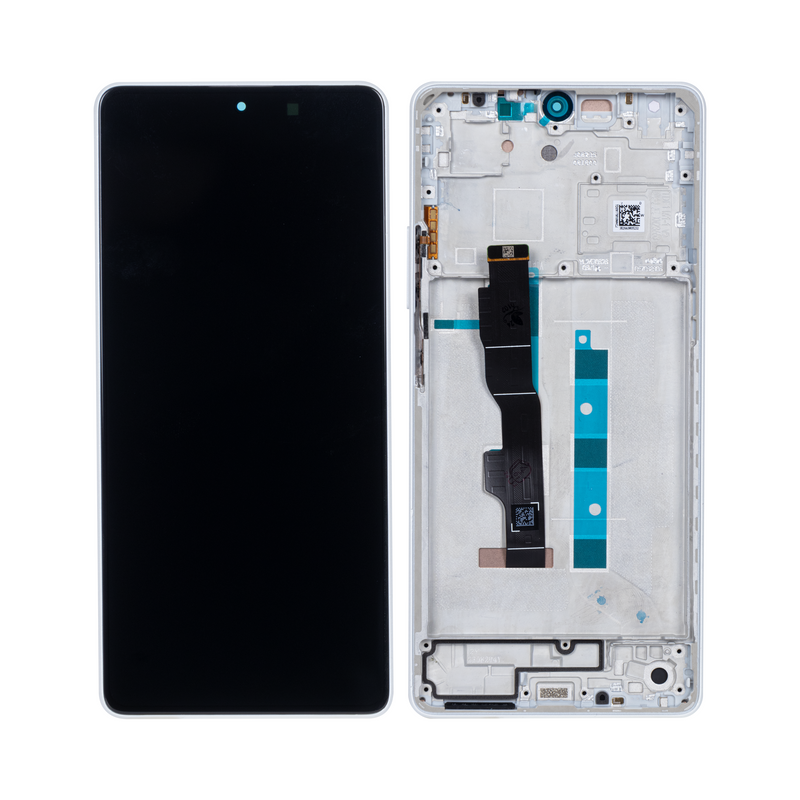 Xiaomi Redmi Note 13 (2312DRAABC) Display And Digitizer With Frame White OEM