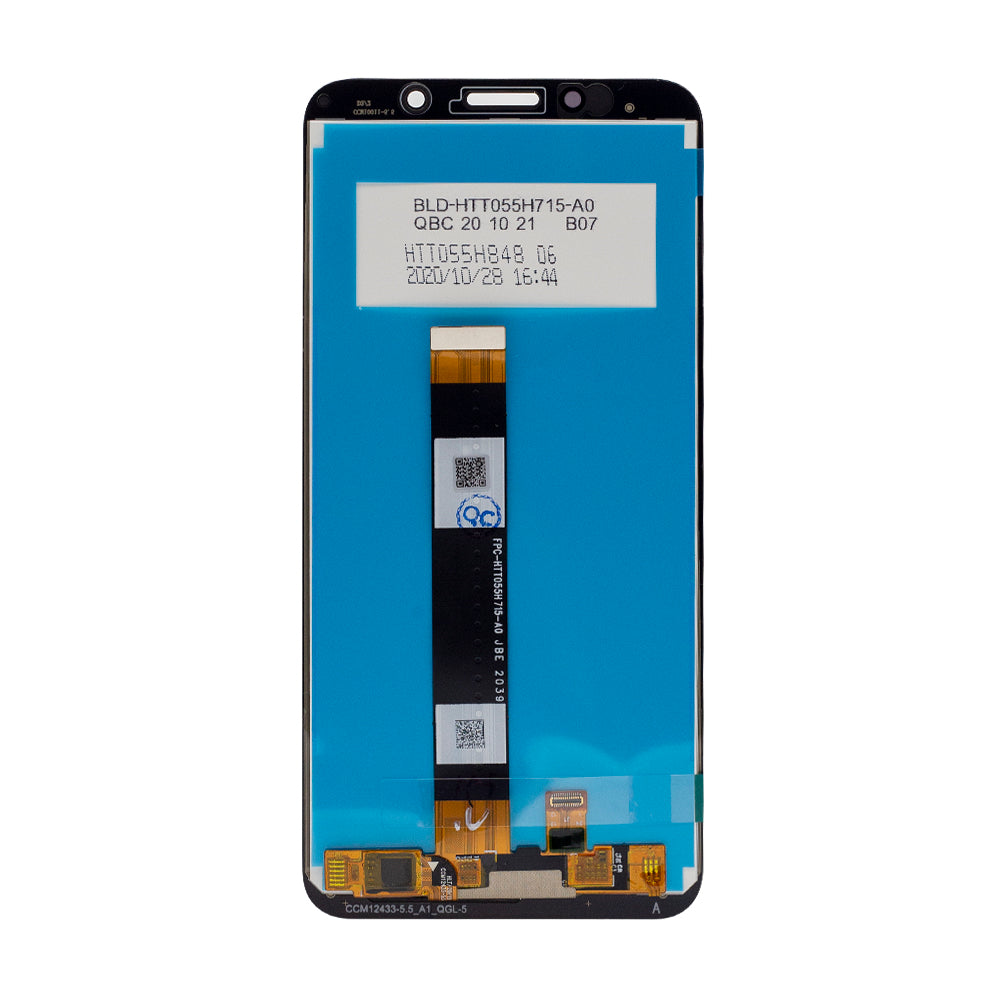 Huawei Y5p Display And Digitizer Without Frame Black OEM