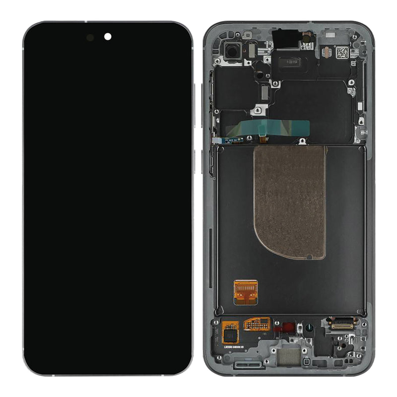 Samsung Galaxy S23 FE S711B Display And Digitizer With Frame Graphite Service Pack