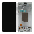 Samsung Galaxy S23 FE S711B Display And Digitizer With Frame Mint, Cream, Purple, Indigo, Tangerine Service Pack