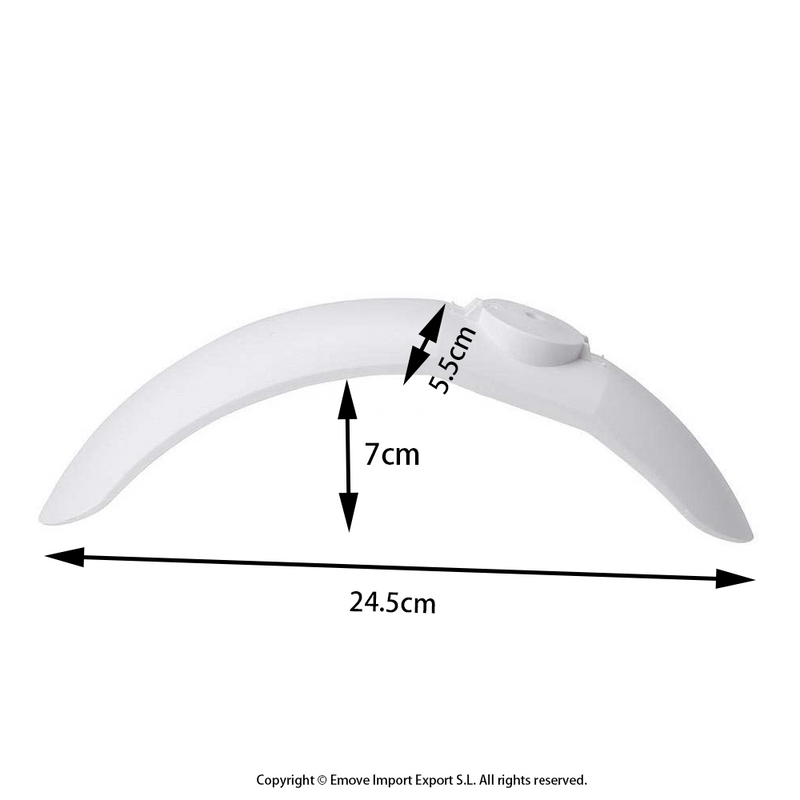 For Xiaomi E-Scooter Front Fender White