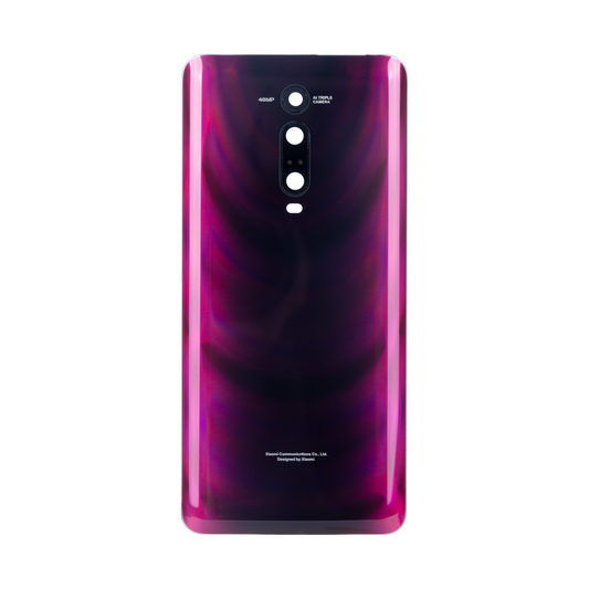 Xiaomi Mi 9T, Mi 9T Pro Back Cover With Lens Red Flame OEM