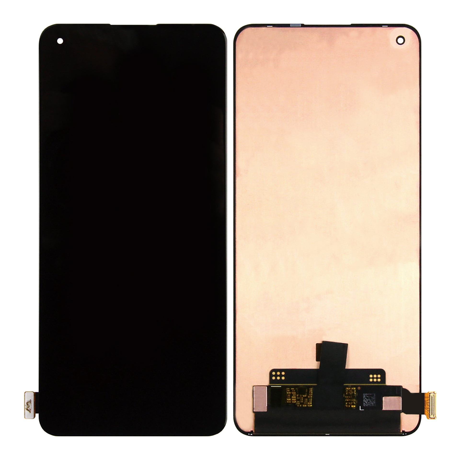 OnePlus 9 Display And Digitizer Without Frame Black Compatible