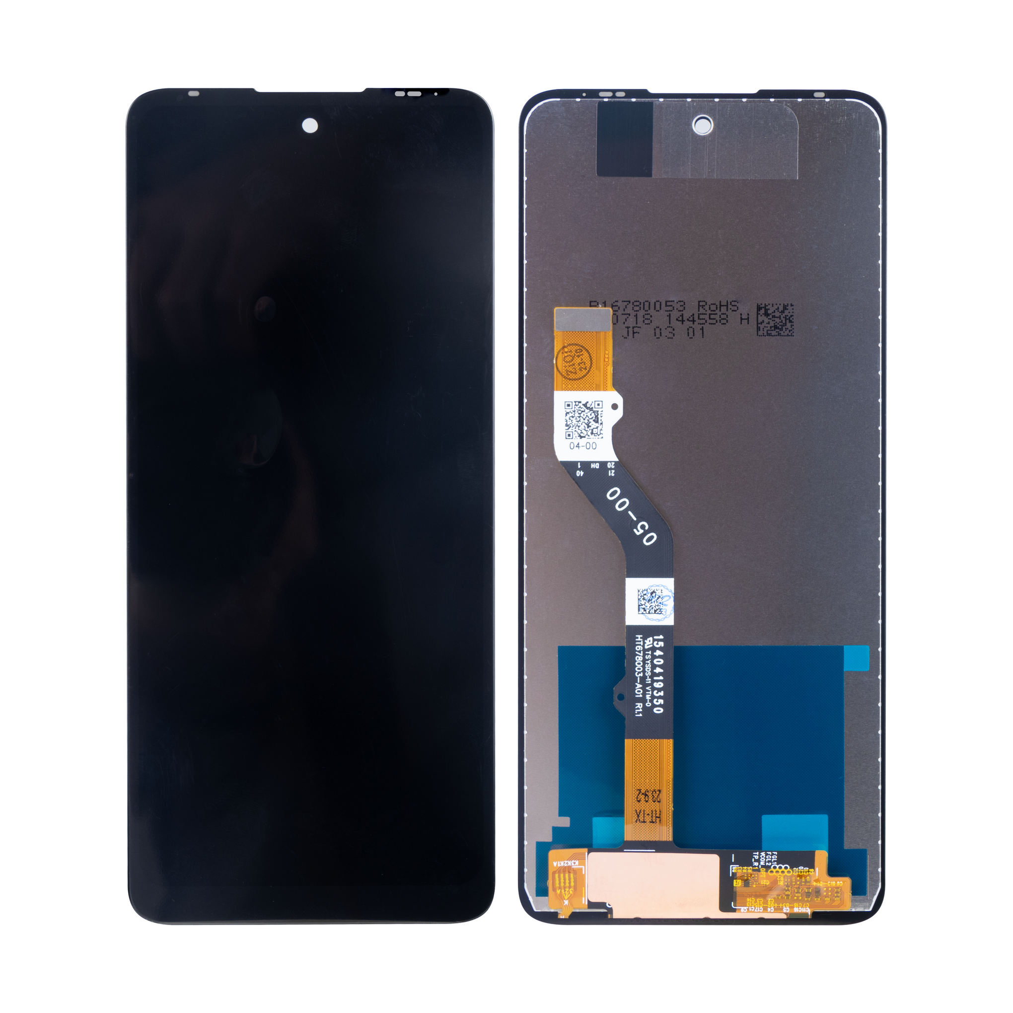 Motorola Moto G40 Fusion Display And Digitizer Without Frame Black OEM
