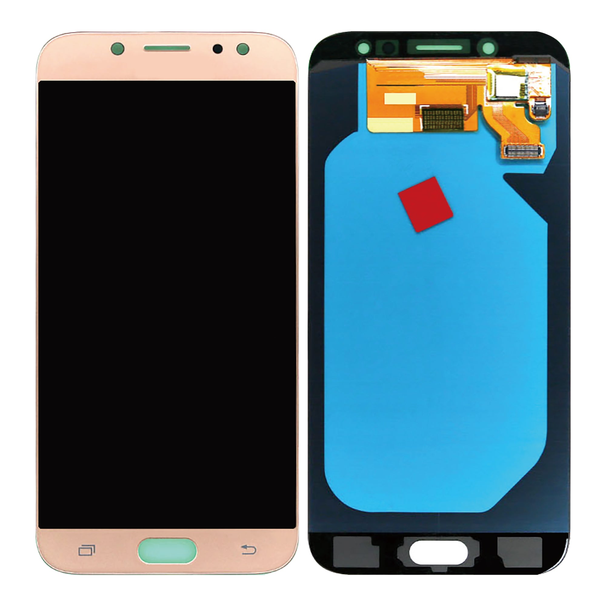 Samsung Galaxy J7 J730F (2017) Display And Digitizer Without Frame Gold Soft-OLED