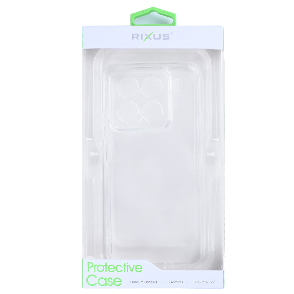 Rixus Anti-Burst Case For Xiaomi 15 Transparent