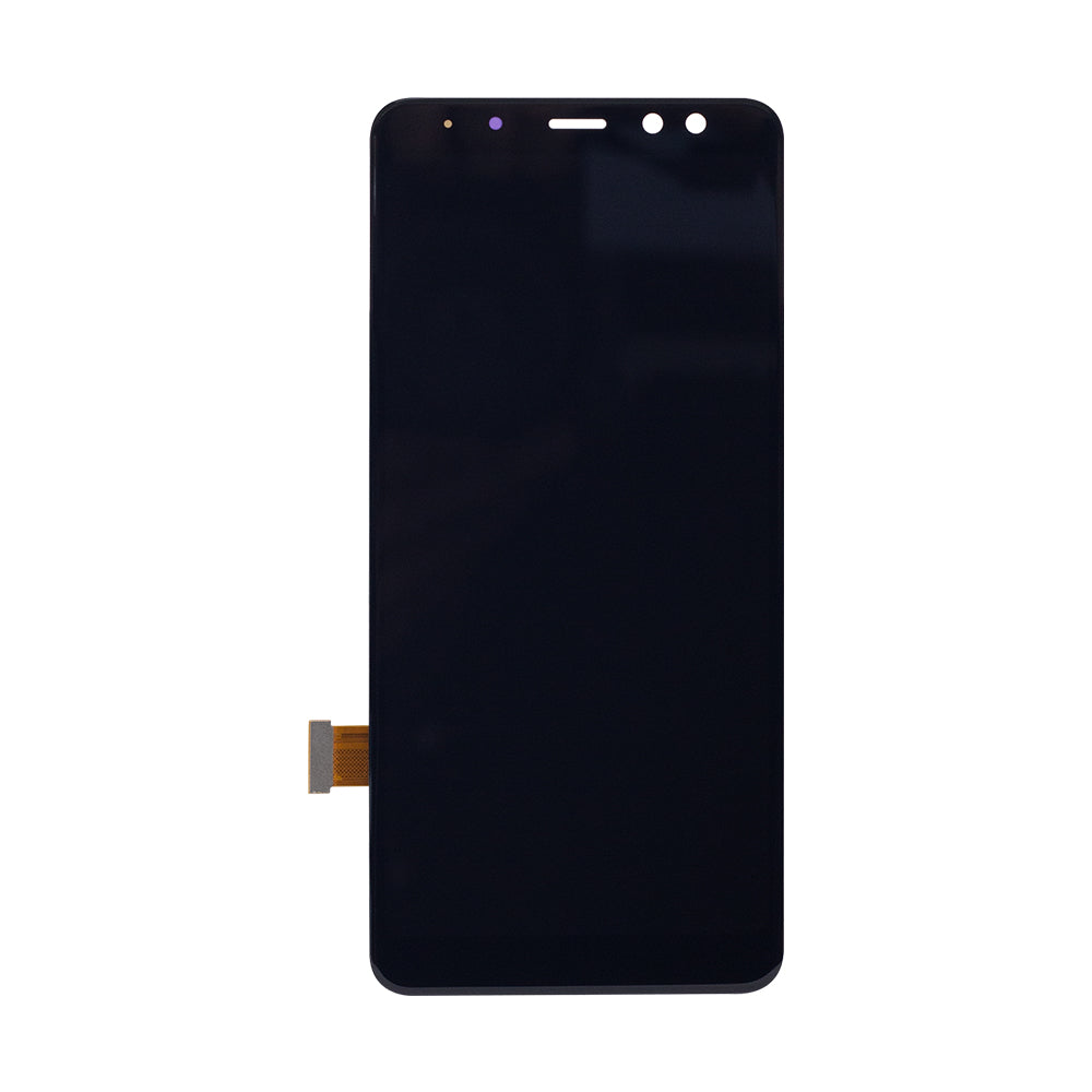 Samsung Galaxy A8 A530F (2018) Display And Digitizer Without Frame Black Soft-OLED