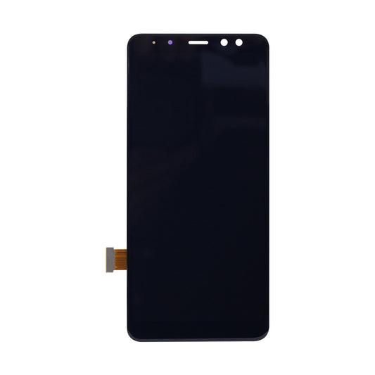 Samsung Galaxy A8 A530F (2018) Display And Digitizer Without Frame Black Soft-OLED