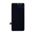 Samsung Galaxy A8 A530F (2018) Display And Digitizer Without Frame Black Soft-OLED