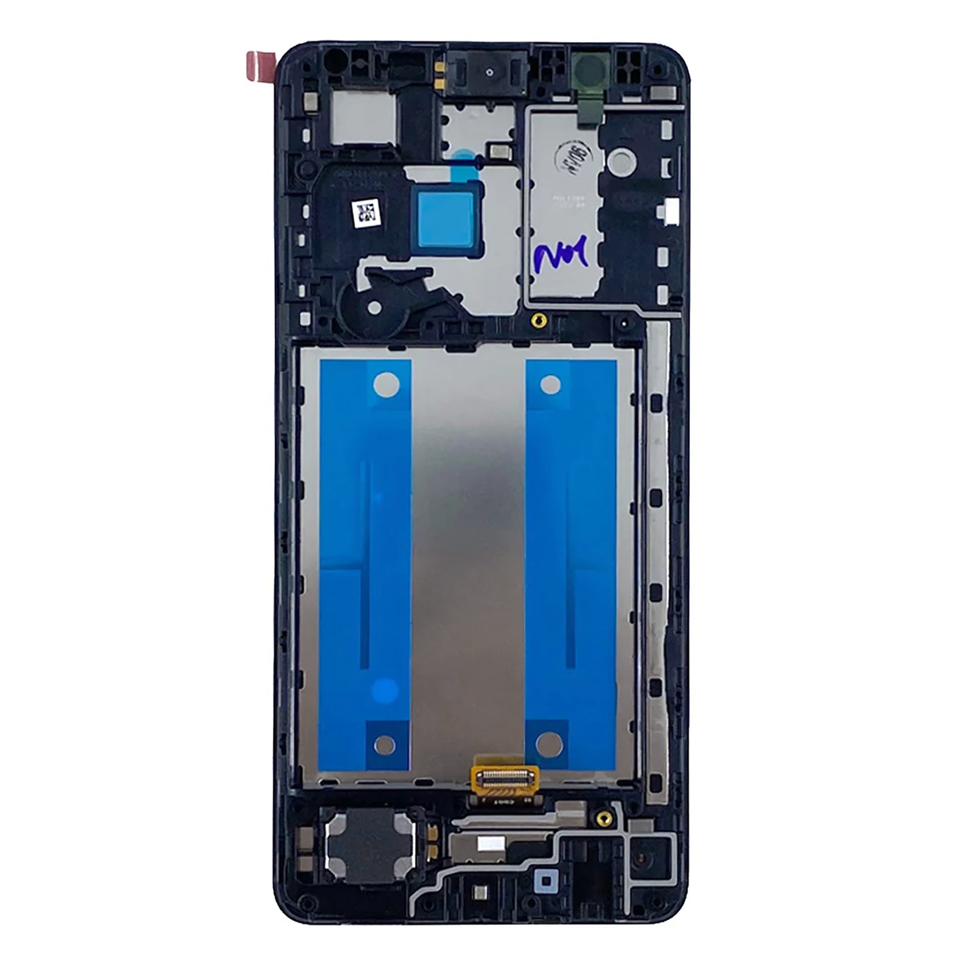 Samsung Galaxy A01 Core A013F Display And Digitizer With Frame Black Service Pack