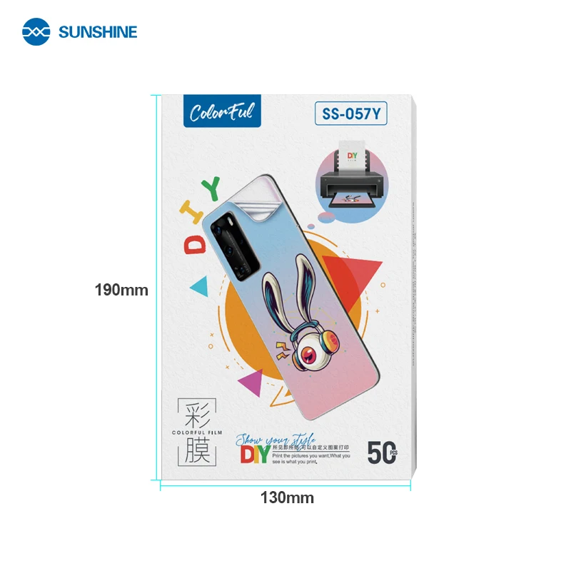 SUNSHINE SS-057Y DIY Color Printing Film (50pcs)