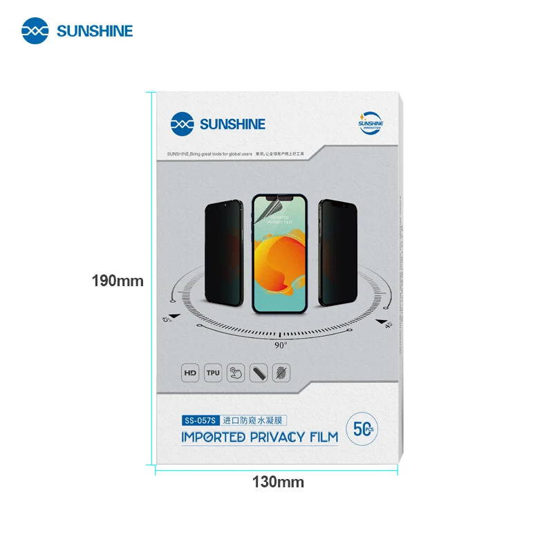 SUNSHINE SS-057S Privacy Imported Flexible Hydrogel Film (50pcs)