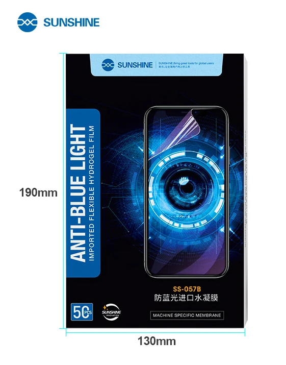 SUNSHINE SS-057B Anti Blue Light Hydrogel Film (50pcs)