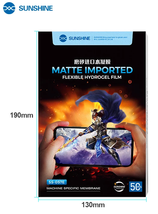 SUNSHINE SS-057E Matte Imported Hydrogel Film (50pcs)