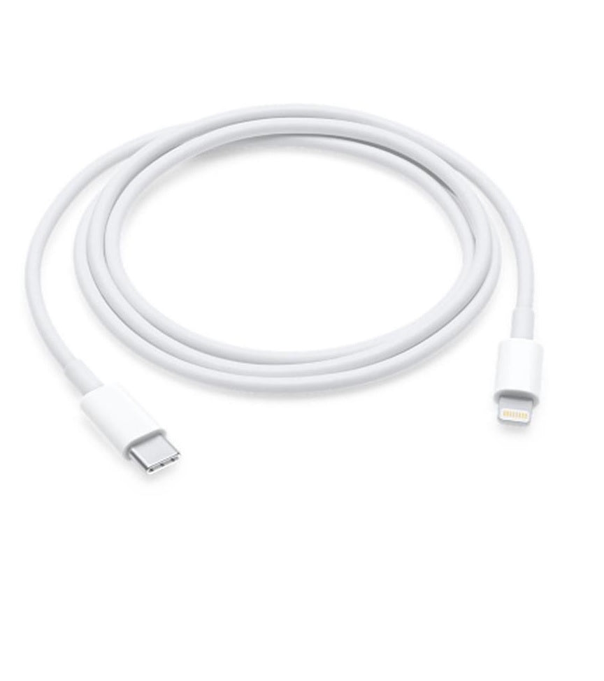 Data Cable USB-C To Lightning 200cm White Bulk