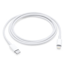 Data Cable USB-C To Lightning 200cm White Bulk