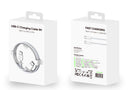 For Apple iPhone 15 Series USB-C To USB-C Fast Charging Cable US3001M 100cm White Retail Box