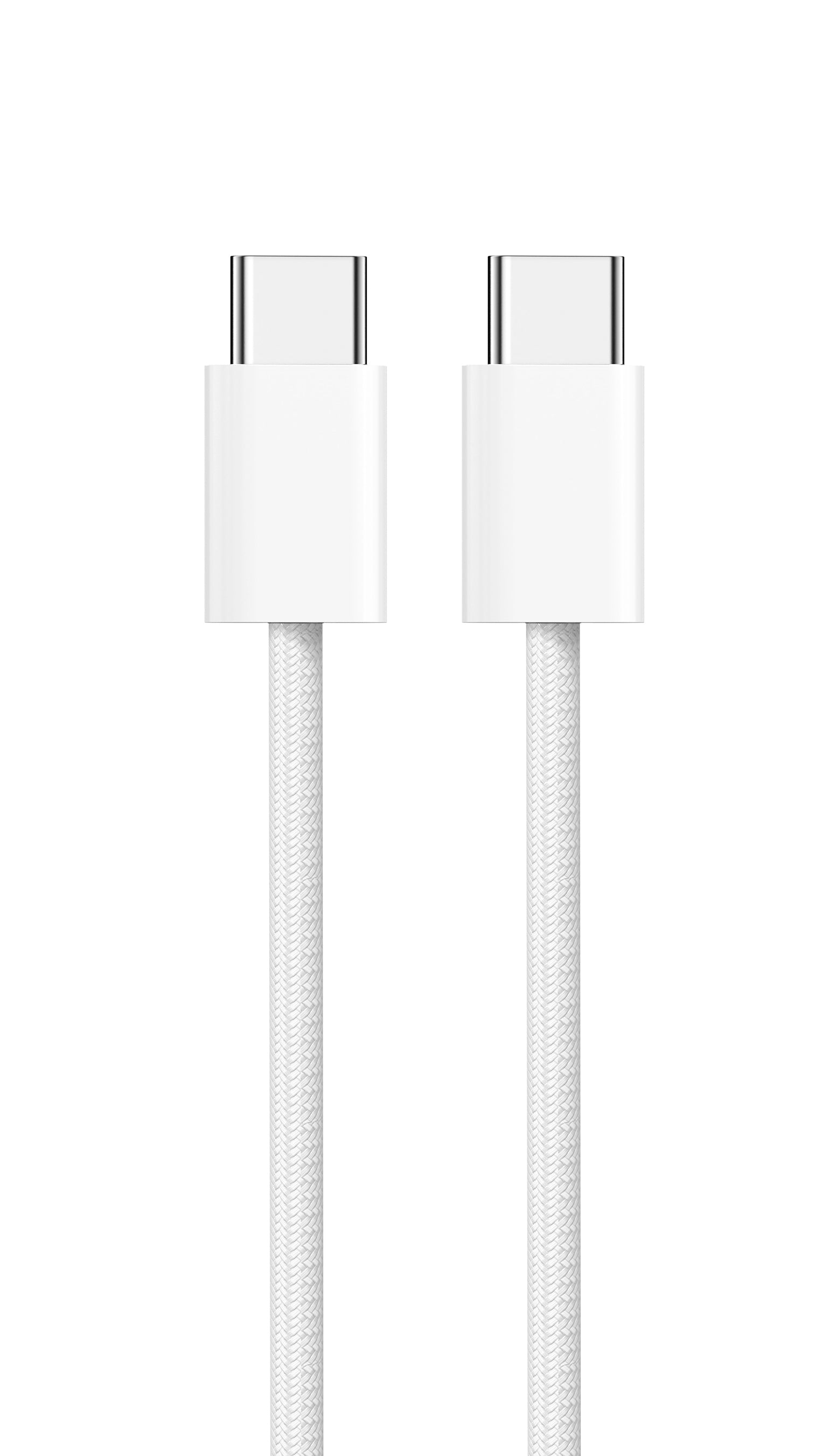 For Apple iPhone 15 Series USB-C To USB-C Fast Charging Cable US3001M 100cm White Retail Box
