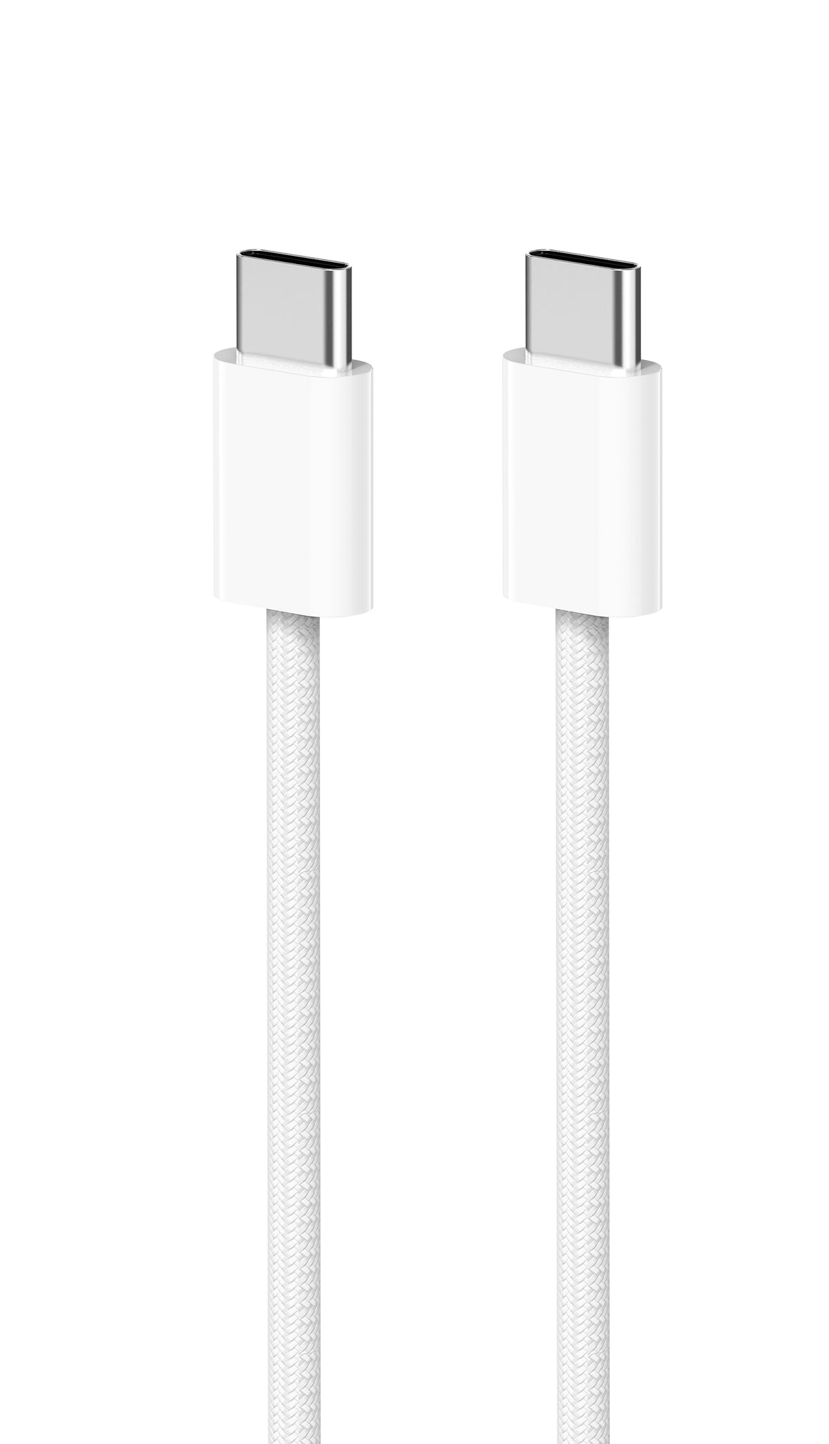 For Apple iPhone 15 Series USB-C To USB-C Fast Charging Cable US3001M 100cm White Retail Box