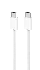 For Apple iPhone 15 Series USB-C To USB-C Fast Charging Cable US3001M 100cm White Retail Box
