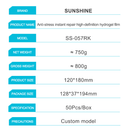 SUNSHINE SS-057RK Anti-Stress Instant Repair HD Hydrogel Film (50pcs)