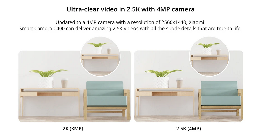 Xiaomi C400 Smart Camera 2.5K Clarity