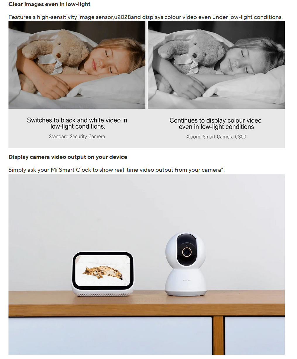 Xiaomi C300 Smart Camera 2K HD