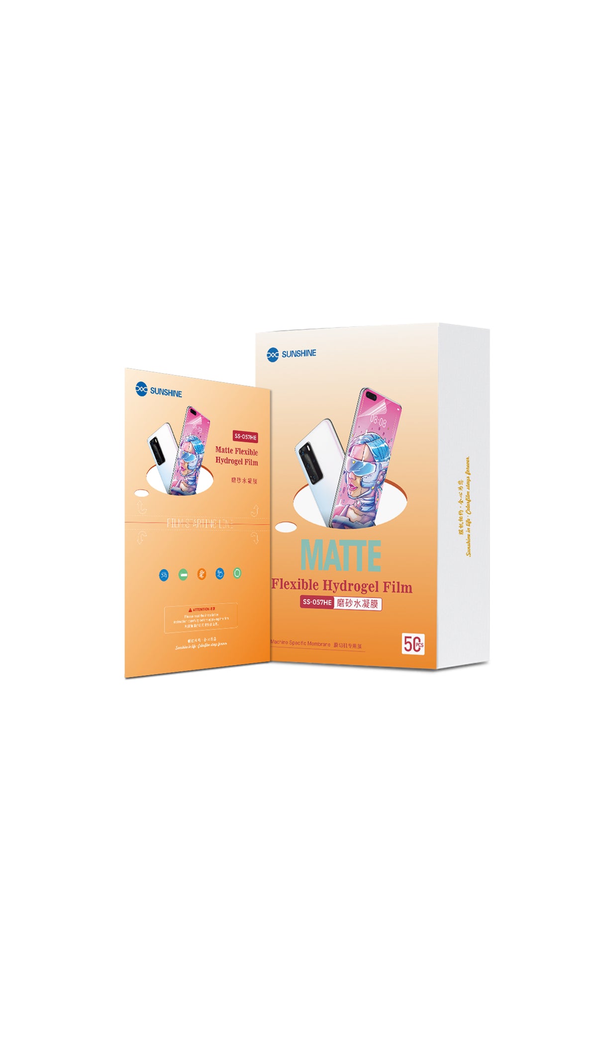 SUNSHINE SS-057HE Matte Flexible Hydrogel Film (50pcs)