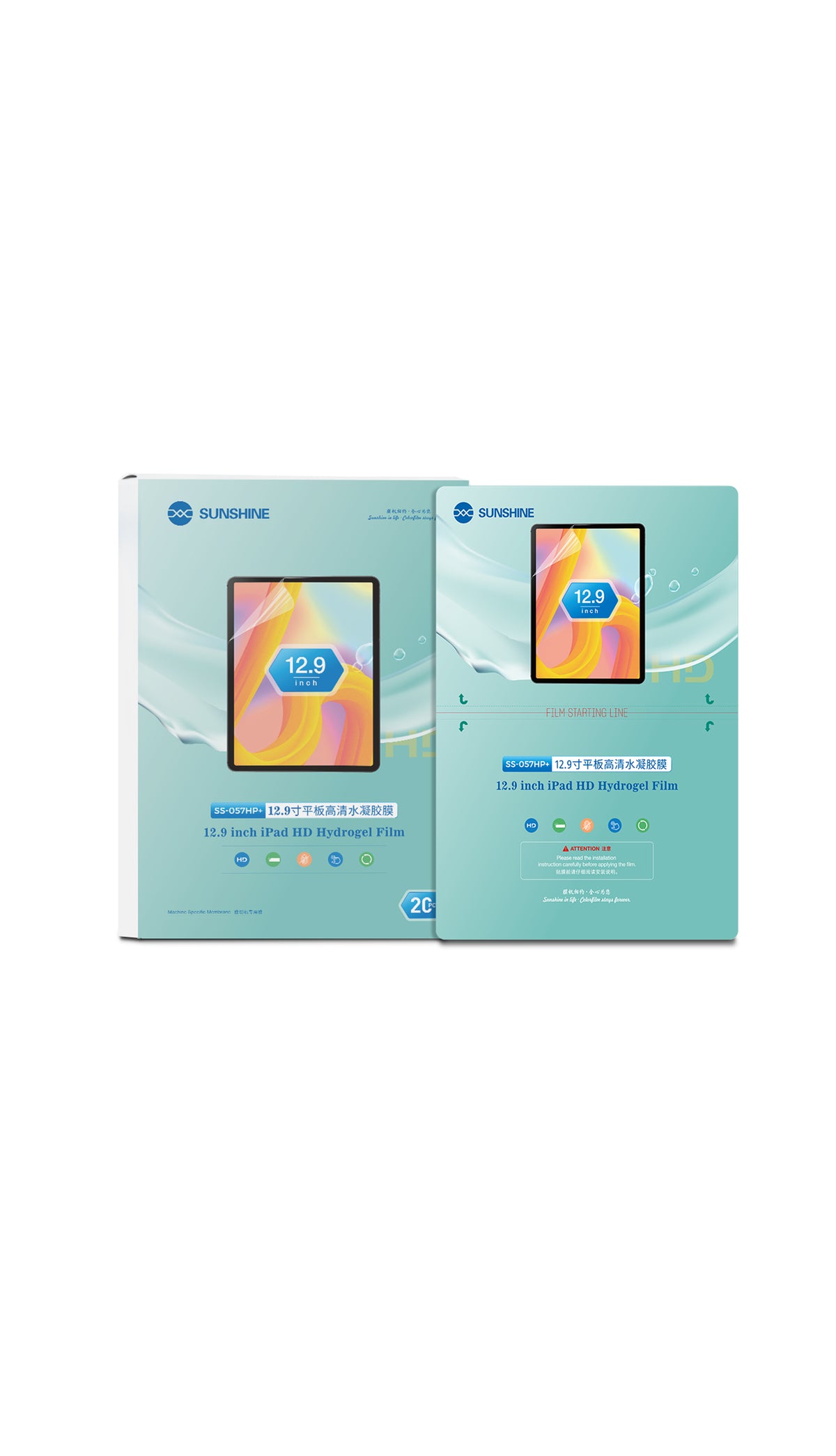 SUNSHINE SS-057HP+ HD Hydrogel Film For Tablet 12.9 inch (20pcs)