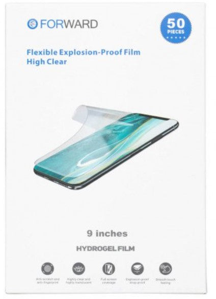 FORWARD 9 inch High Clear Flexible Explosion-proof Film FW-Z01E (50pcs)