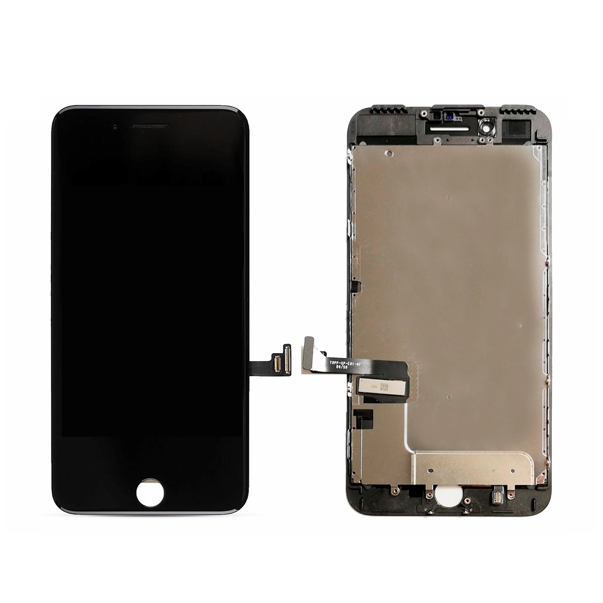 For Apple iPhone 7 Plus Display And Digitizer Black Compatible