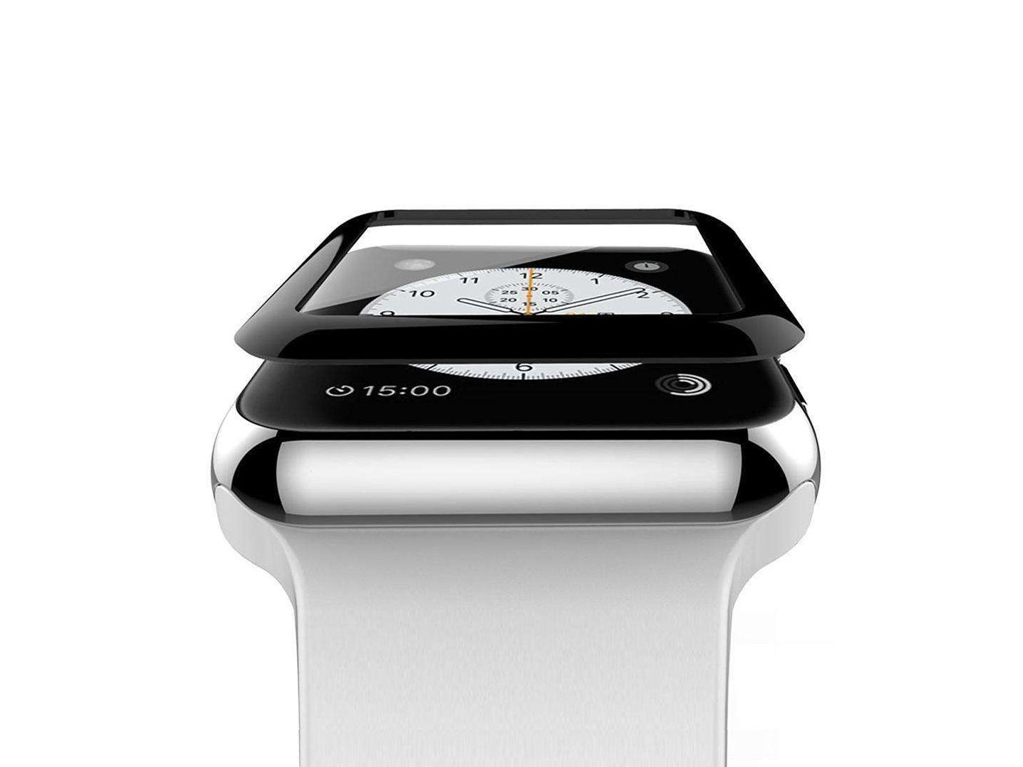 Tempered Glass 6D For Apple Watch Series (42mm) Black
