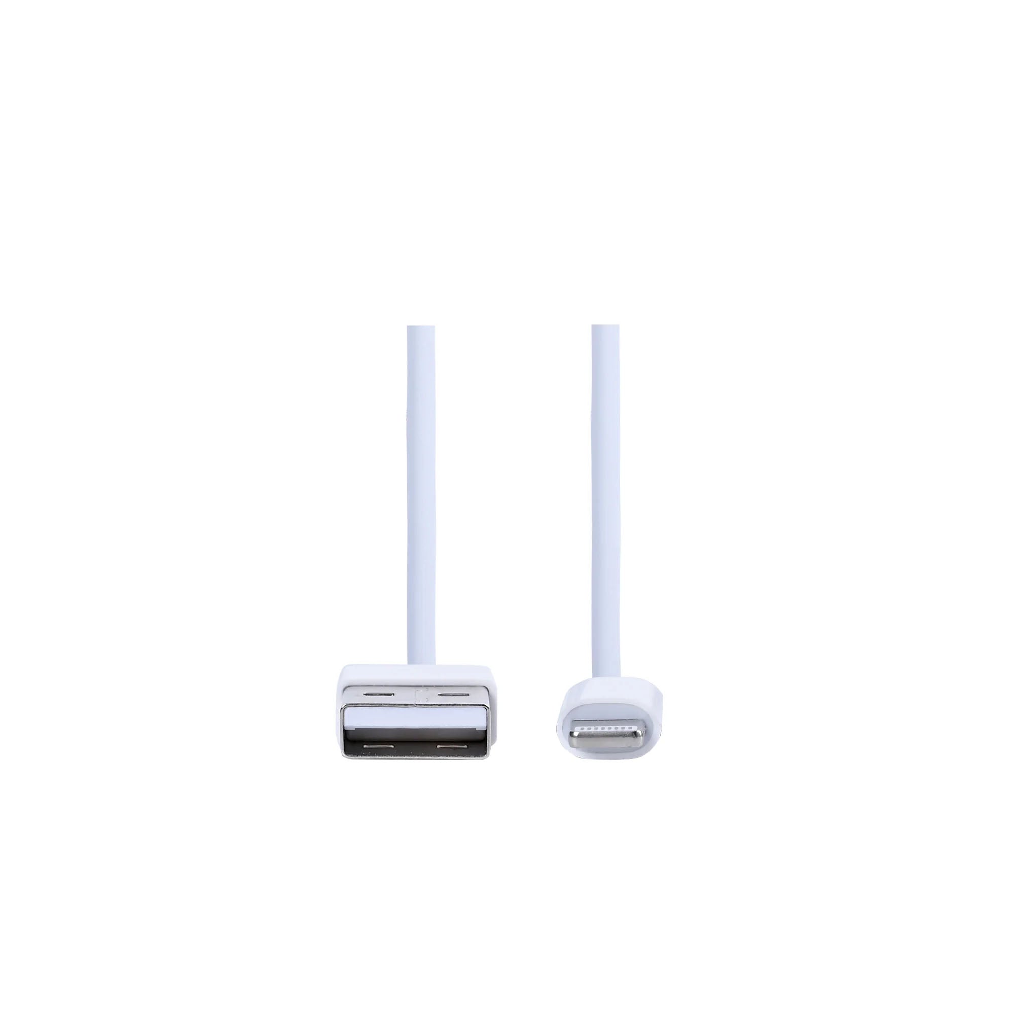 For Apple USB-A To Lightning Cable 100cm White Bulk
