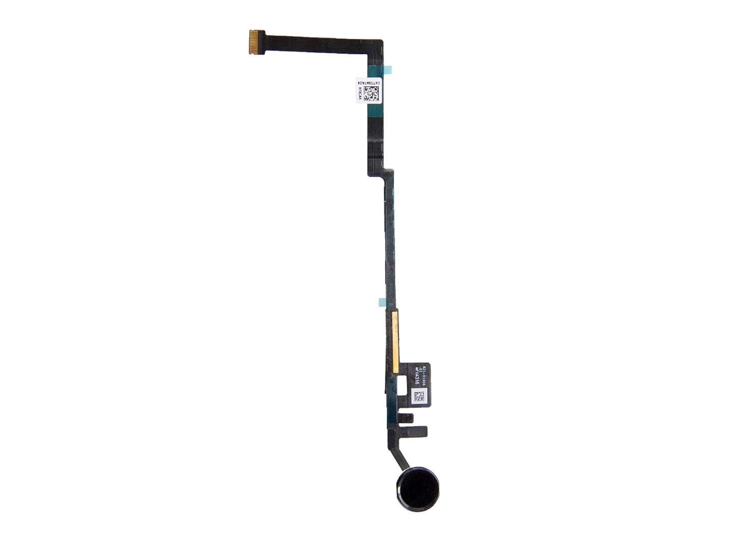 For Apple iPad 5 (2017), iPad 6 (2018) 9.7 inch Home Button Flex Black OEM