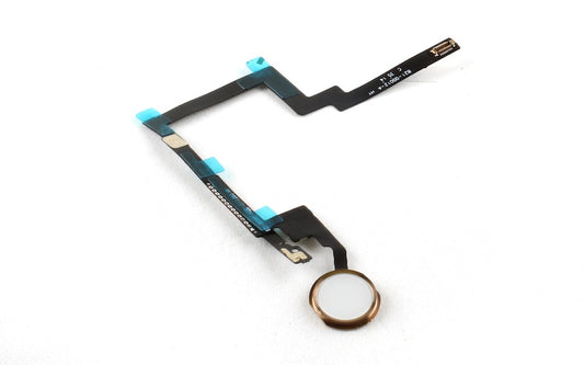 For apple iPad Mini 3 Home Button Flex Gold Pulled