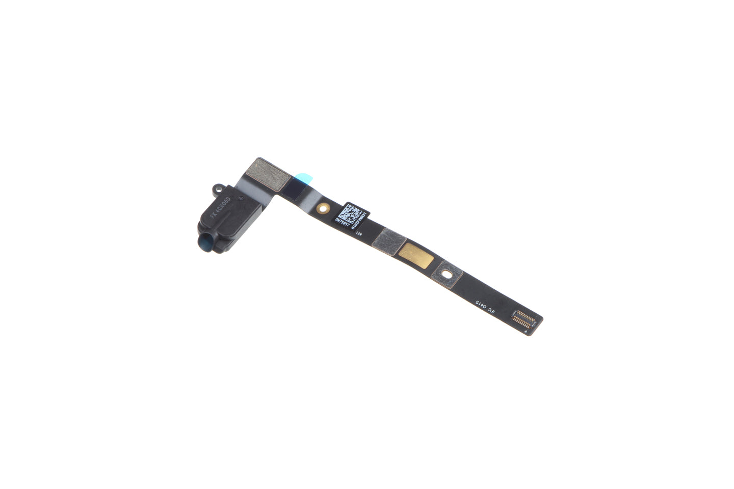 For Apple iPad Mini 4 Audio Jack Black Flex Pulled