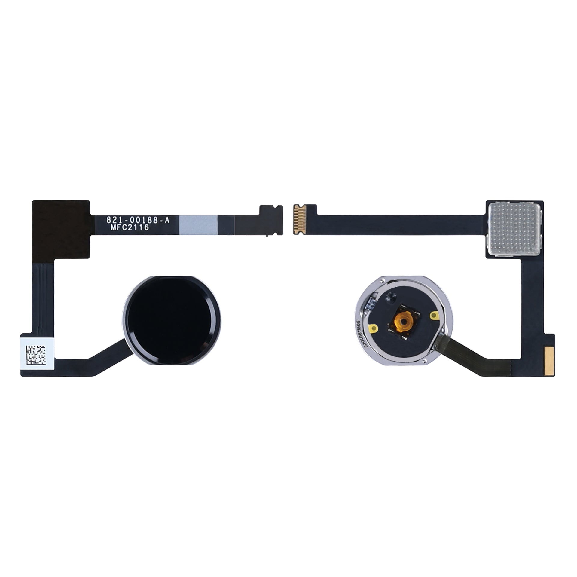 For Apple iPad Air 2 9.7 inch (2014) Home Button Flex Black OEM