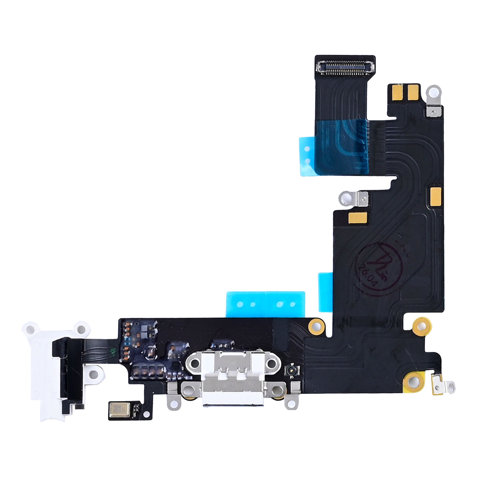For Apple iPhone 6 Plus System Charging Flex White OEM