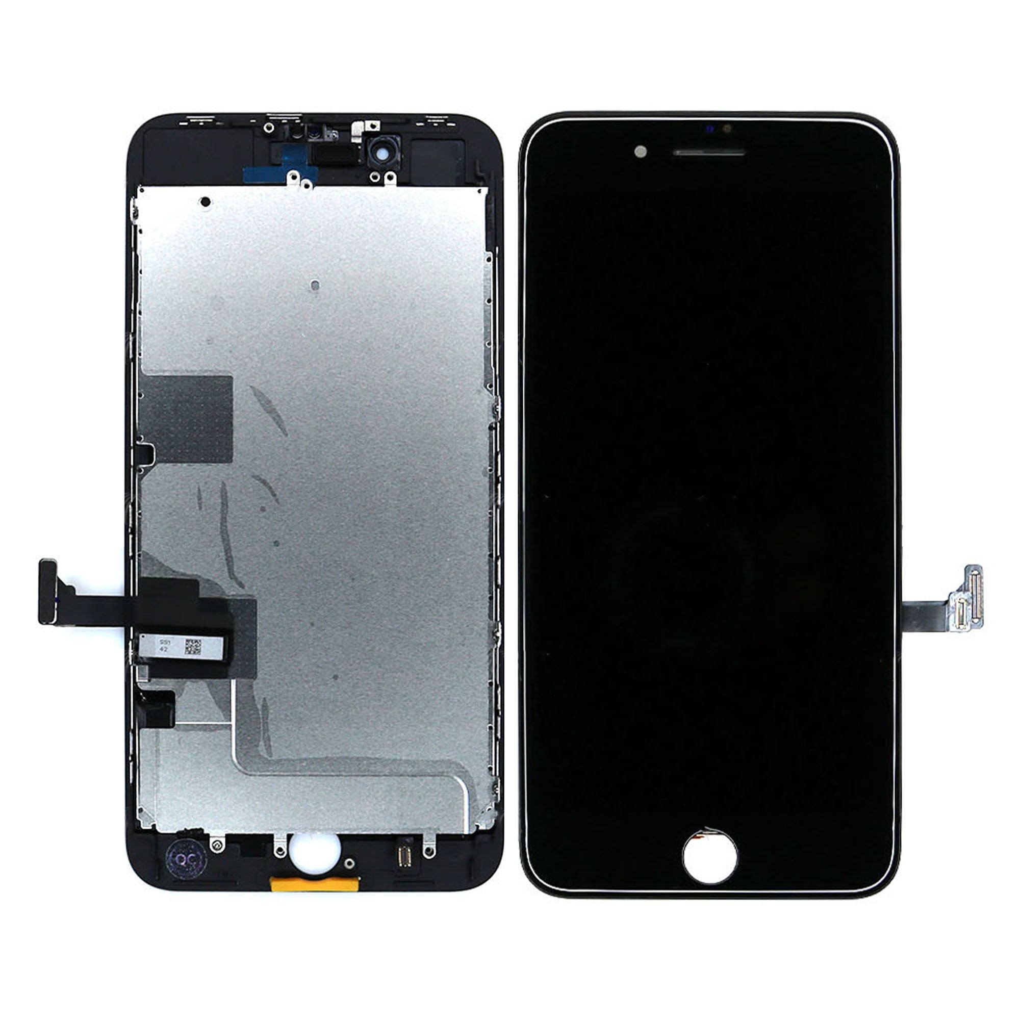 For Apple iPhone 8, iPhone SE (2020) Display And Digitizer Black Refurbished
