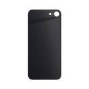 For Apple iPhone 8 Back Glass, Enlarged Camera Frame White Compatible